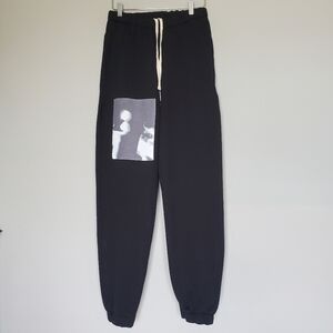 Karl-Anthony Towns Black Sonder Sweatpants NBA New York Knicks #32
